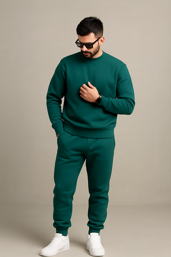 “Cocoa Luxe Fleece Tracksuit”