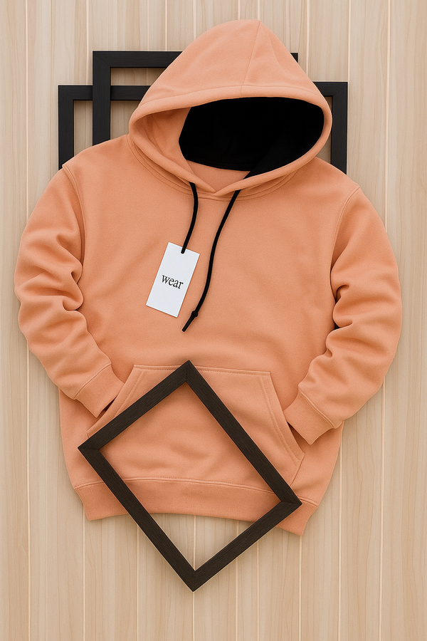 RELAXED FIT BASIC HOODIES