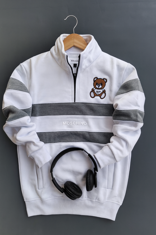 “Teddy Toy Half-Zip Sweatshirt”
