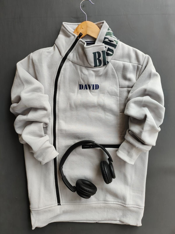 “David Edge Zip Pullover”