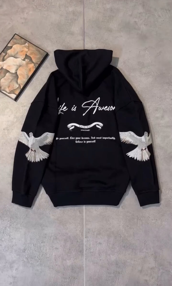 AWESOME HOODIES PIGEON STRIPS